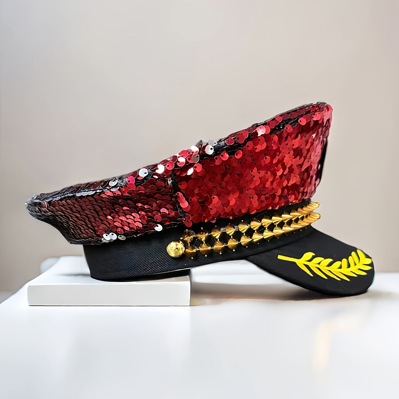 Sequined Captain's Hat