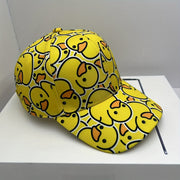 Colorful Duck Print Baseball Cap
