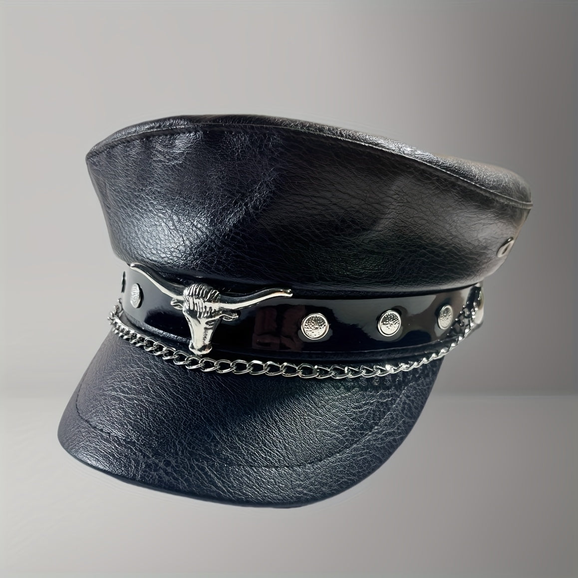 PU Rivet Performance Navy Cap