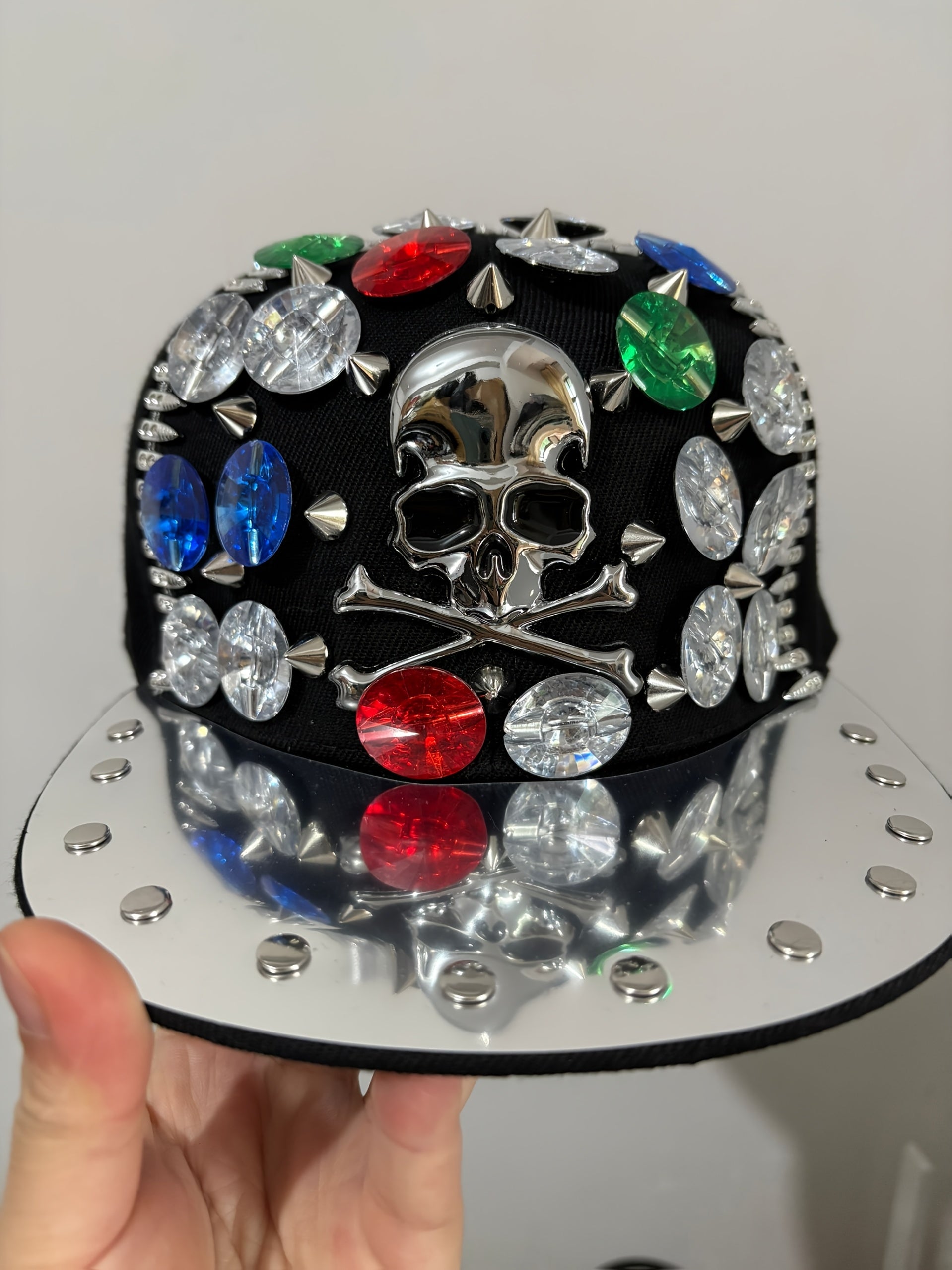 Rhinestone "KING" Baseball Cap