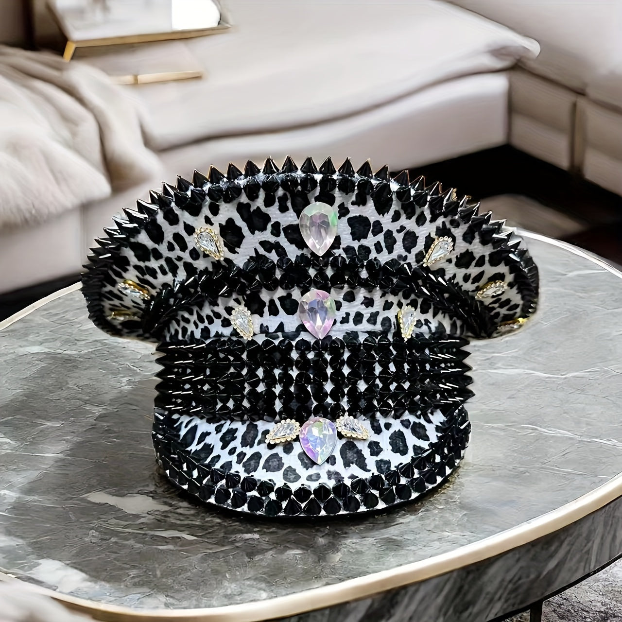Rhinestone Captain's Hat