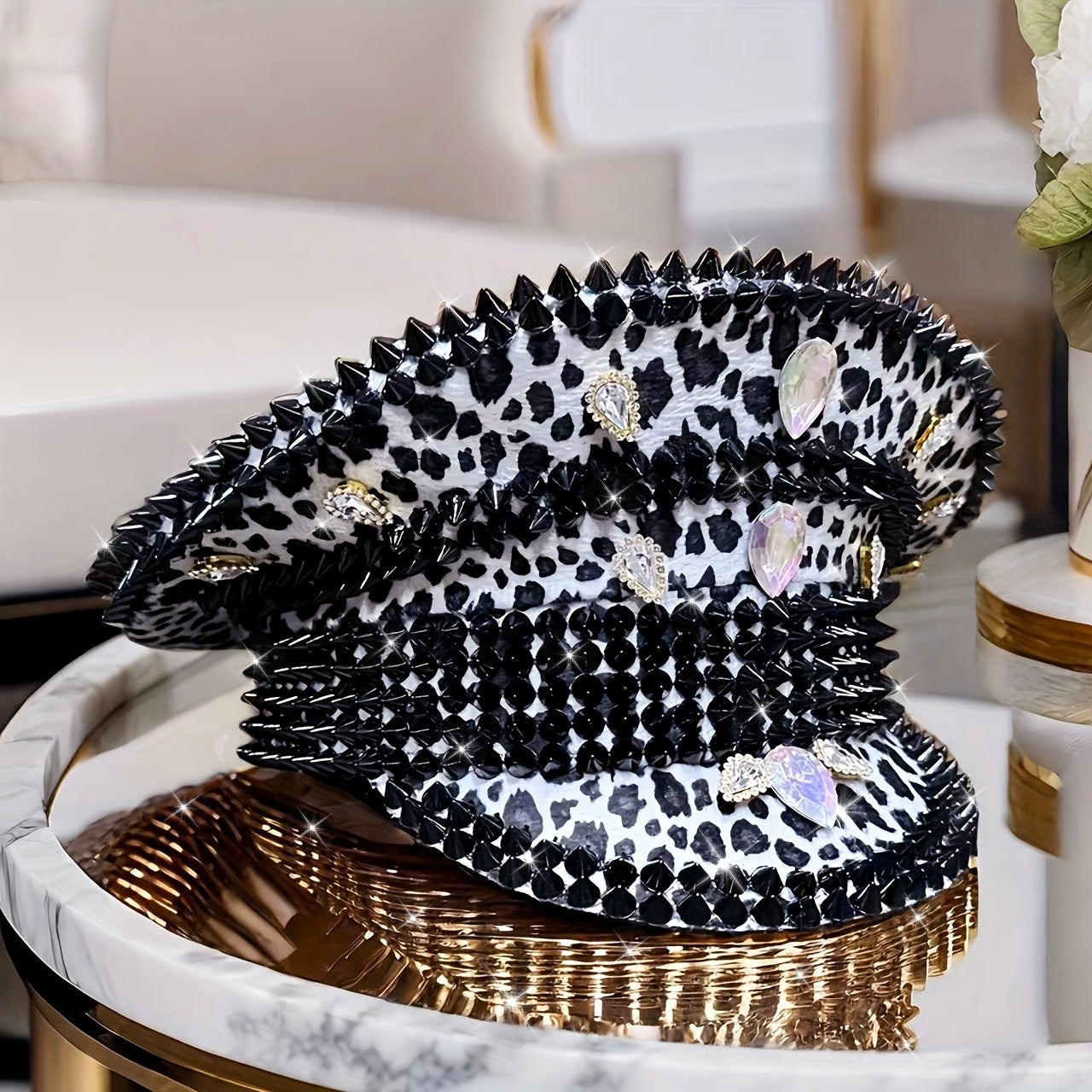 Rhinestone Captain's Hat