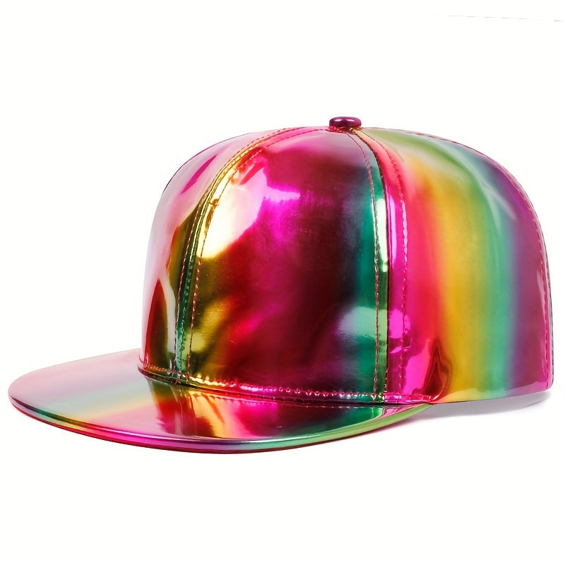 Laser PU Baseball Cap