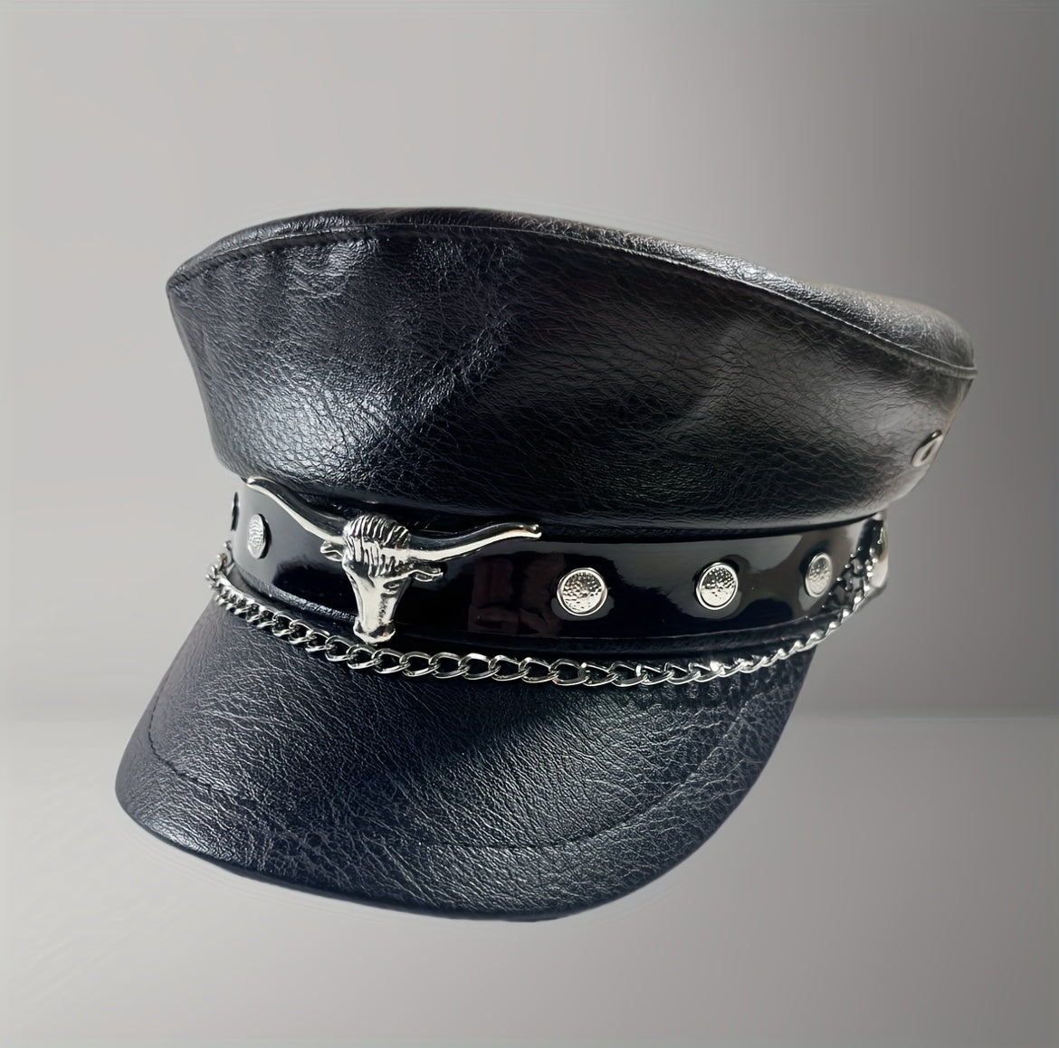 PU Rivet Performance Navy Cap