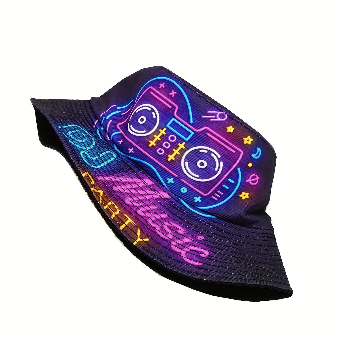Neon DJ Music Party Hat